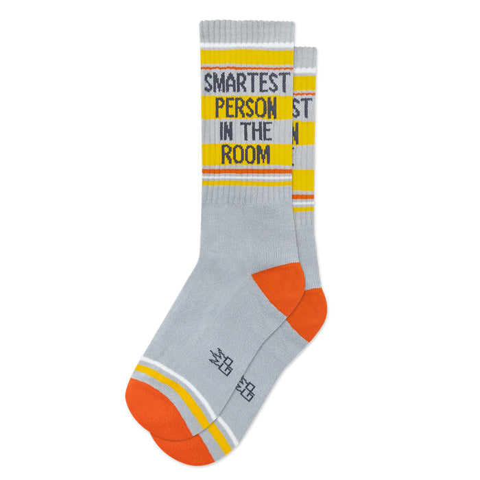 Smartest Person In The Room Gym Socks