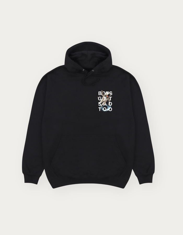 SPACEMAN HOODY BLACK