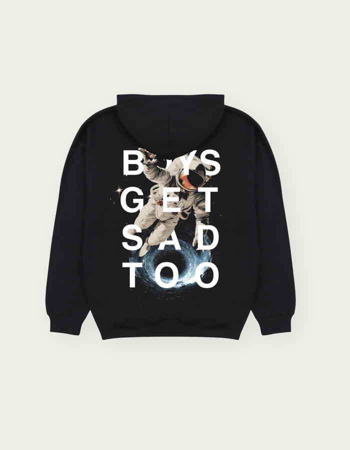 SPACEMAN HOODY BLACK