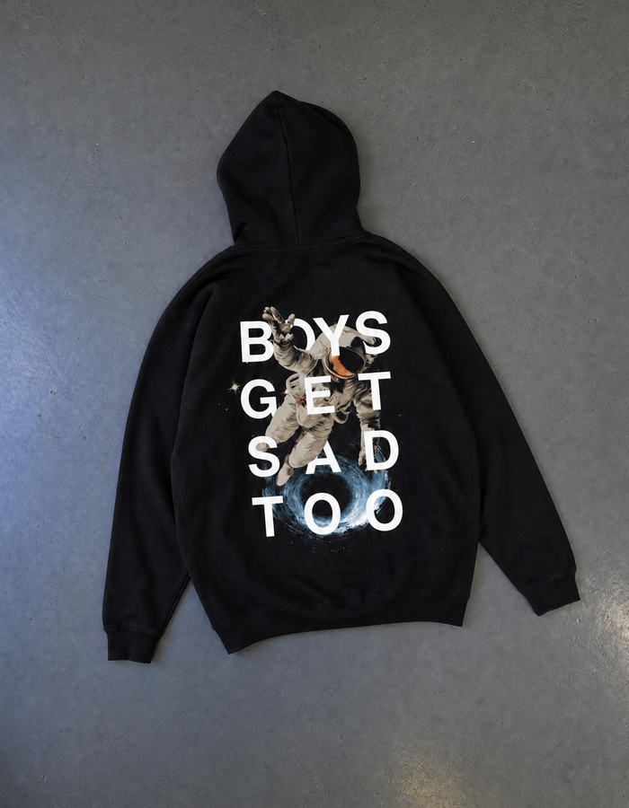 SPACEMAN HOODY BLACK