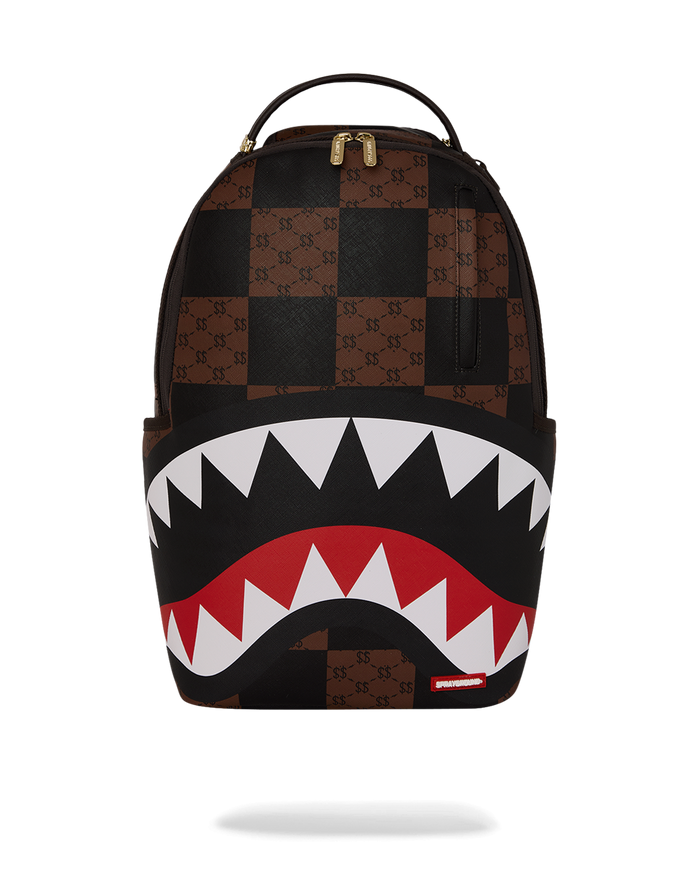 Sprayground - That Big Check Shark Backpack - Clique Apparel