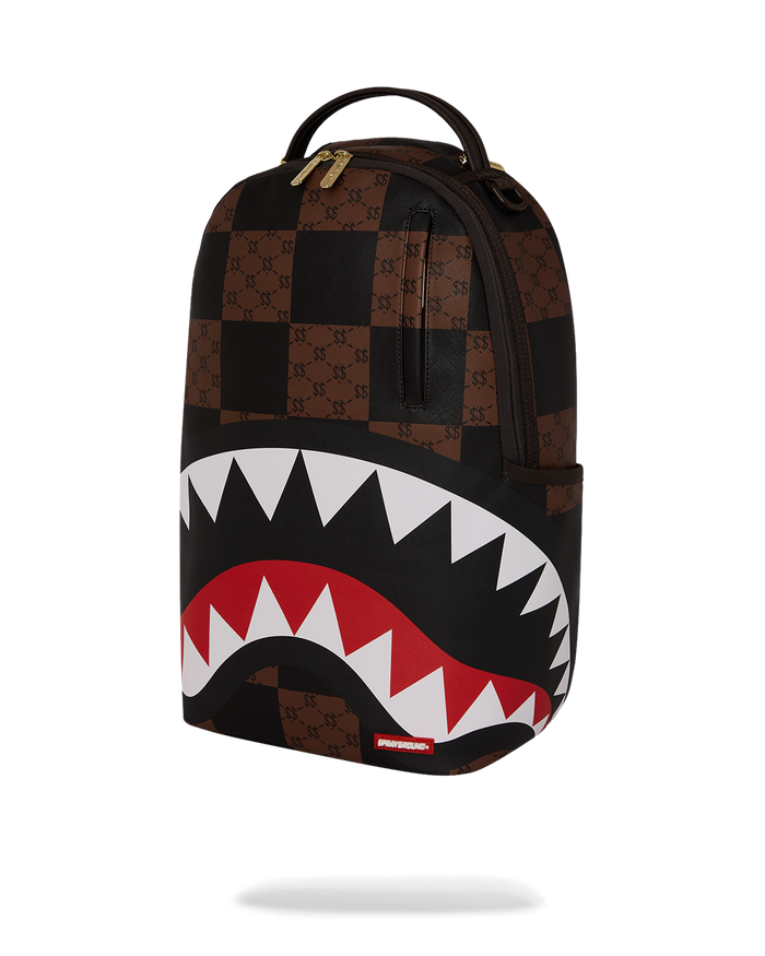 Sprayground - That Big Check Shark Backpack - Clique Apparel