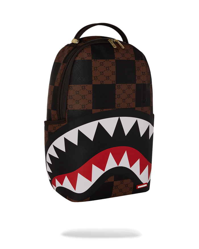 Sprayground - That Big Check Shark Backpack - Clique Apparel