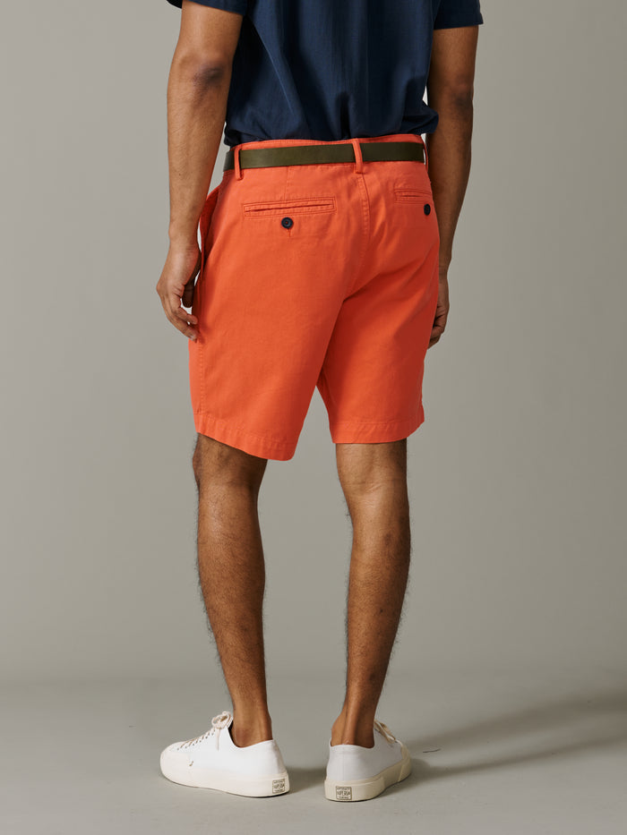 Aubin Tomato Stamford Chino Short | Chino Short
