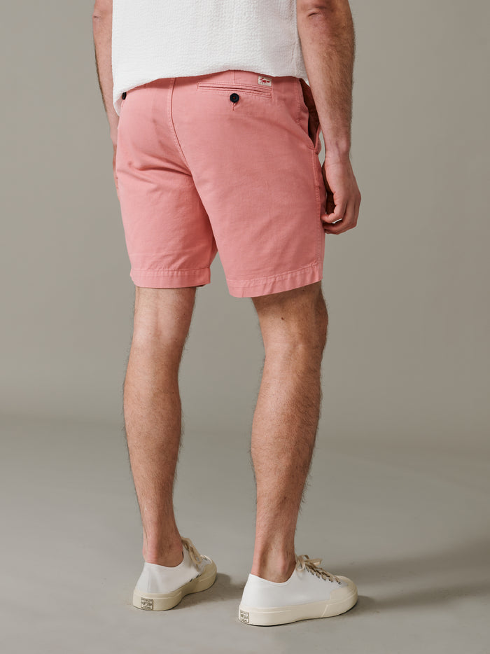 Aubin Pale Coral Stamford Chino Short | Chino Short