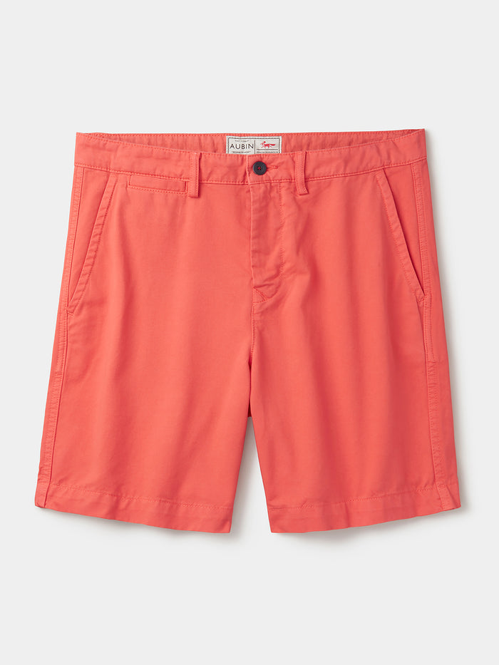 Aubin Tomato Stamford Chino Short | Chino Short