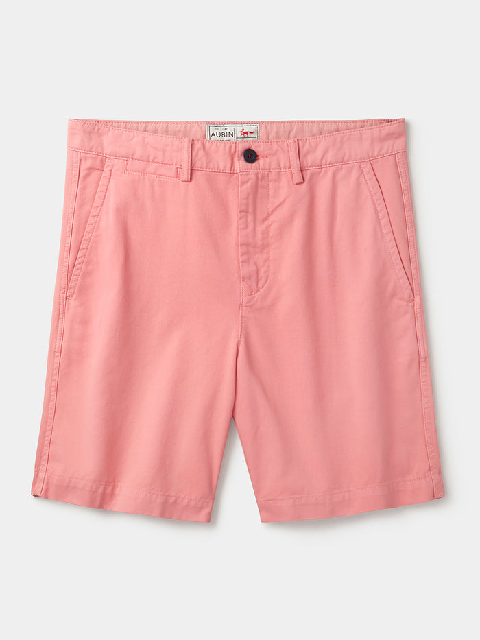 Aubin Pale Coral Stamford Chino Short | Chino Short
