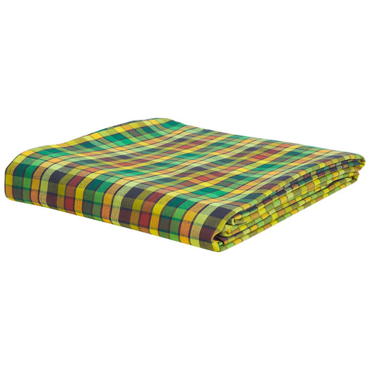 Stela Cotton Sheets - Spring Green Flat Sheet / Single