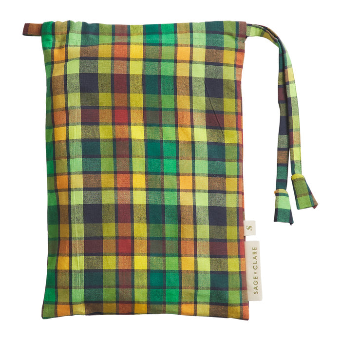 Stela Cotton Sheets - Spring Green Flat Sheet / Single