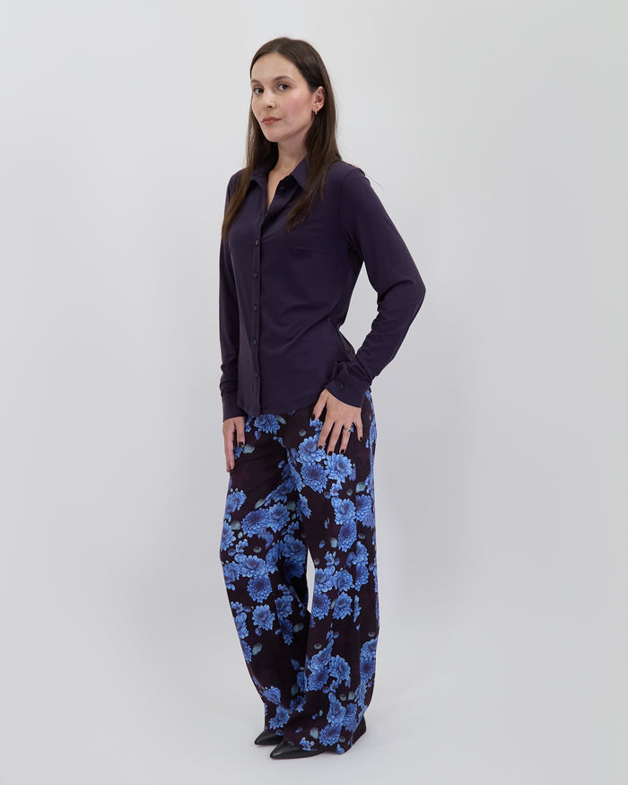 STEPHANIE SHIRT - PLUM