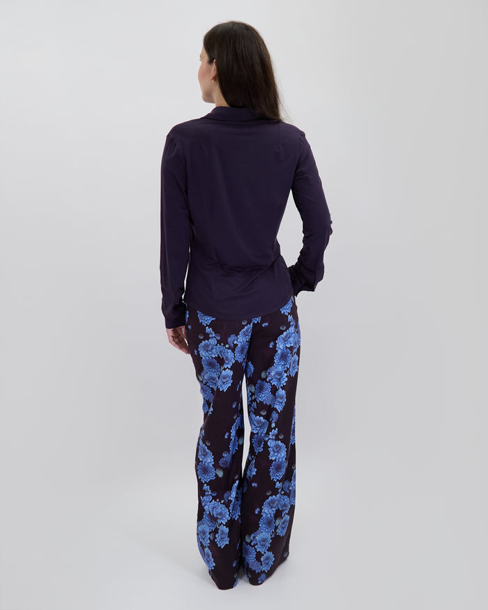 STEPHANIE SHIRT - PLUM