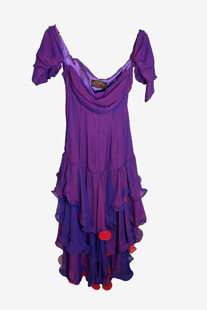Studibaker Hawk Princess Purple Midi Dress image 0