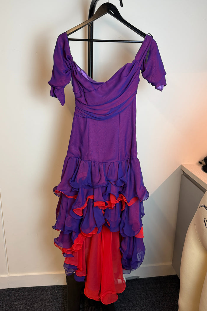Studibaker Hawk Princess Purple Midi Dress image 1