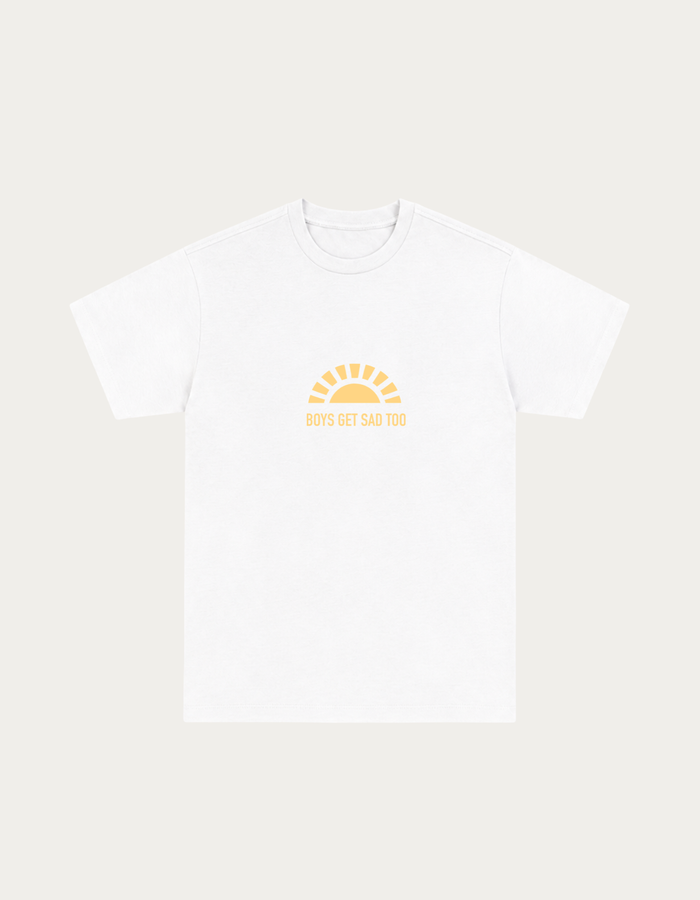 SUN WILL SHINE AGAIN TEE WHITE