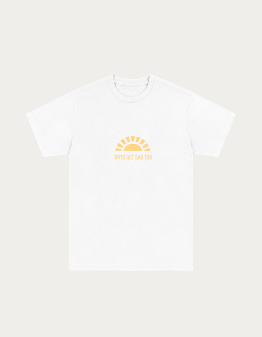SUN WILL SHINE AGAIN TEE WHITE
