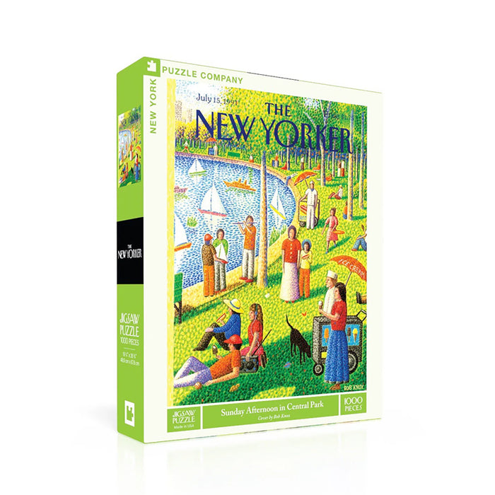 Sunday Afternoon in Central Park New Yorker Puzzle - The New York Public Library Shop