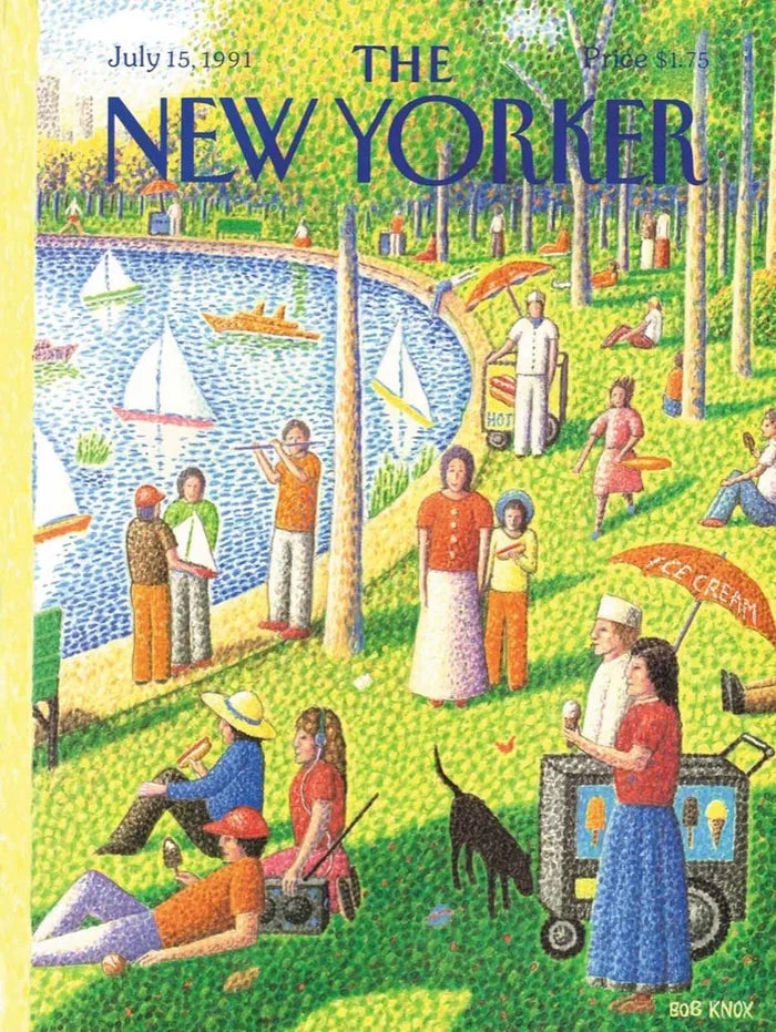 Sunday Afternoon in Central Park New Yorker Puzzle - The New York Public Library Shop