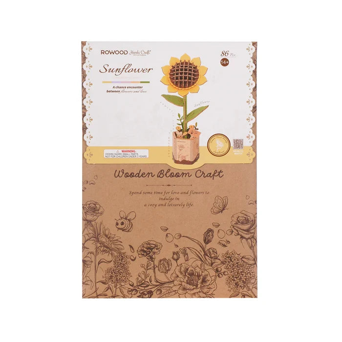 Sunflower DIY Wooden Bloom Craft - The New York Public Library Shop