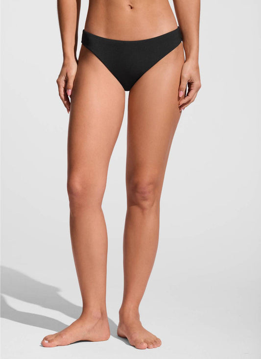 CRZ YOGA Women's Swimwear Bottoms Sunshine Bikini Bottoms Low Rise Black