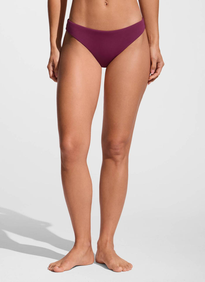 CRZ YOGA Women's Swimwear Bottoms Sunshine Bikini Bottoms Low Rise Fuchsia