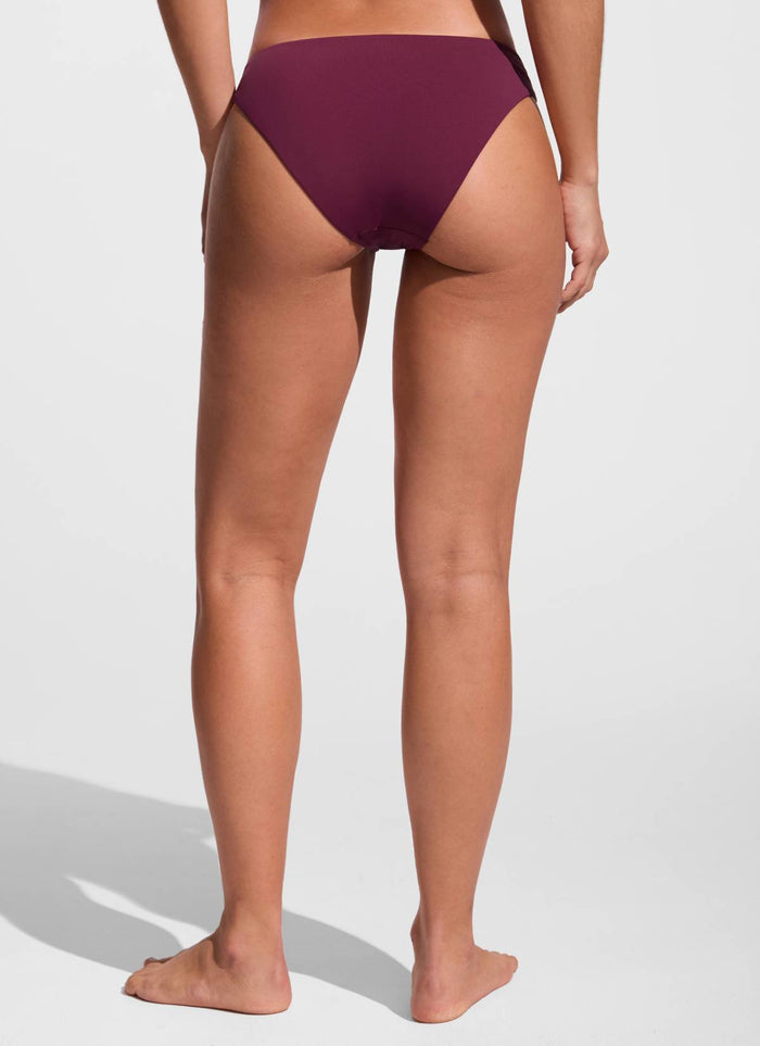 CRZ YOGA Women's Swimwear Bottoms Sunshine Bikini Bottoms Low Rise Fuchsia