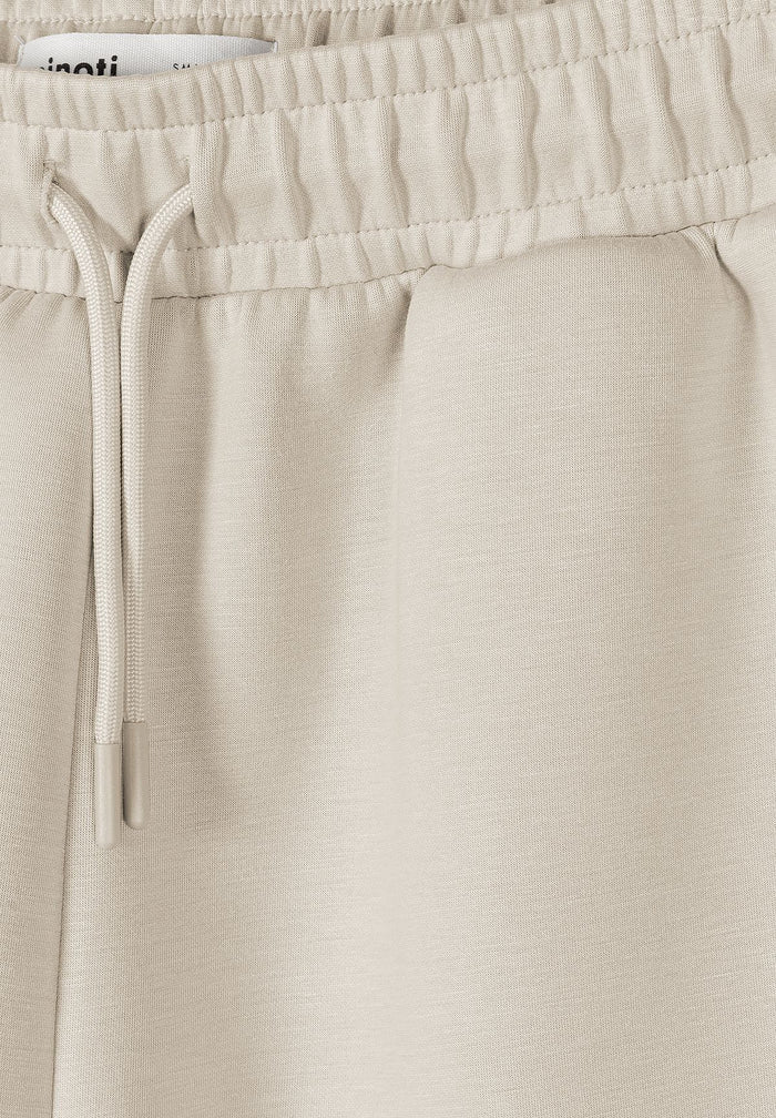 Sweatshirt and Shorts Set, Beige, Loungewear - 7
