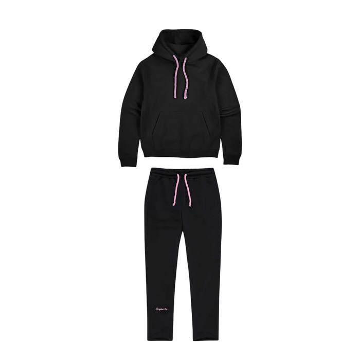 Syna World Tracksuit Black/Pink