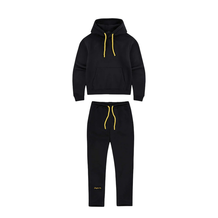 Syna World Tracksuit Black/Yellow
