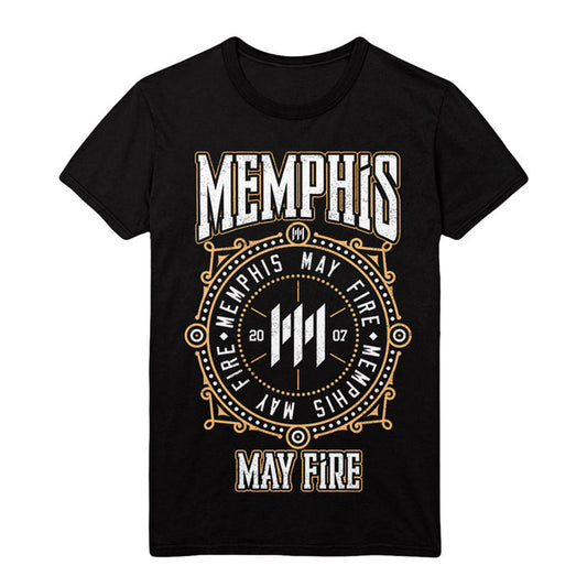 memphis may fire Target - Black T-Shirt