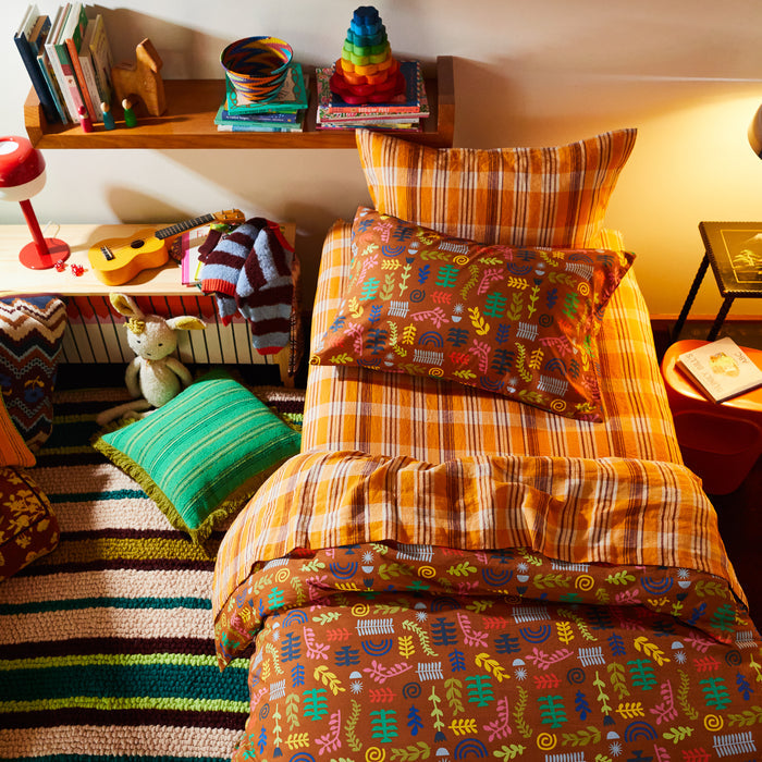 Teo Cotton Pillowcase Set Standard