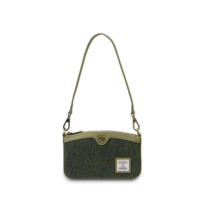 The Ailsa - Dark Green Herringbone