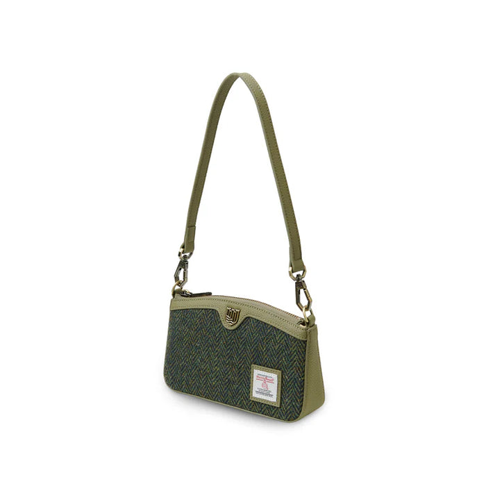 The Ailsa - Dark Green Herringbone