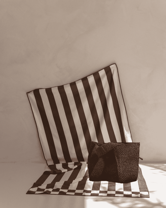 Andie & Coco towel and beach bag gift set, Sand Society