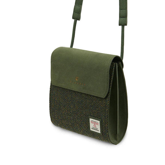 The Eilidh - Dark Green Herringbone