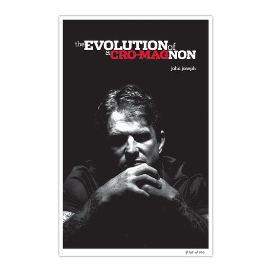john joseph The Evolution Of A Cro-Magnon - 11" X 17" Hand Numbered Print