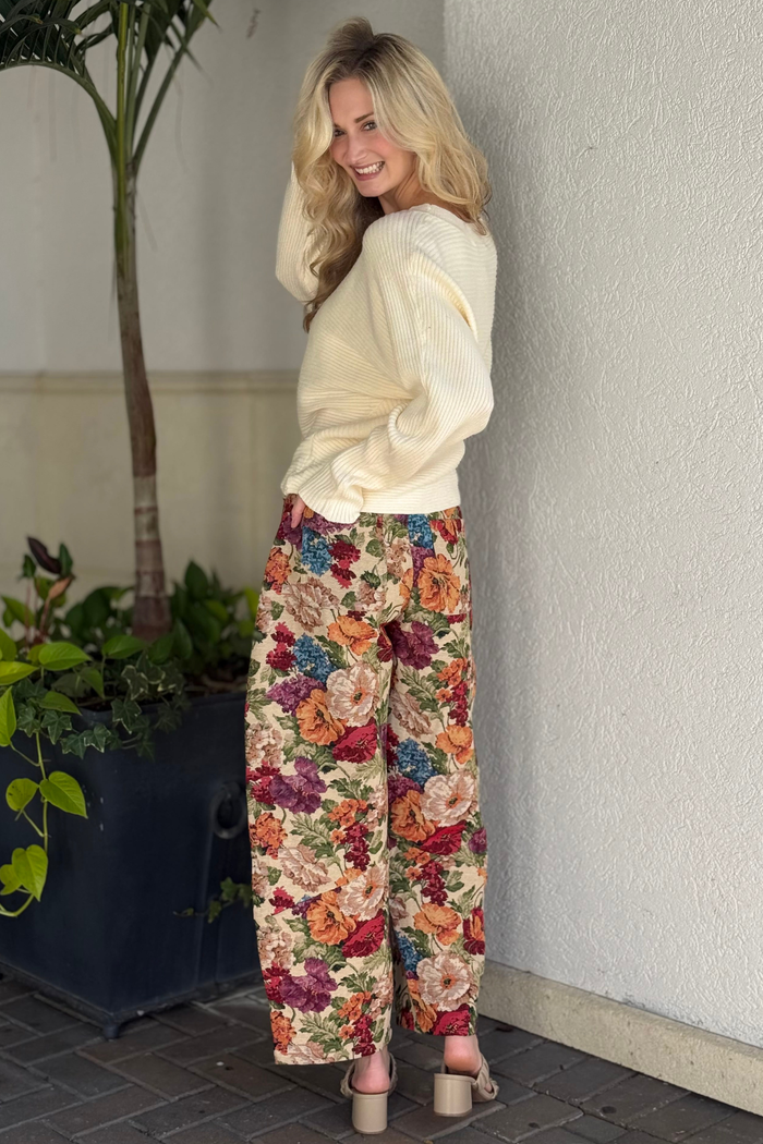 The Garden Muse Barrel Pants