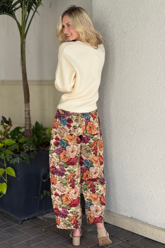 The Garden Muse Barrel Pants