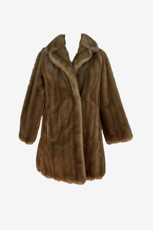 Tissavel French Faux Fur Coat