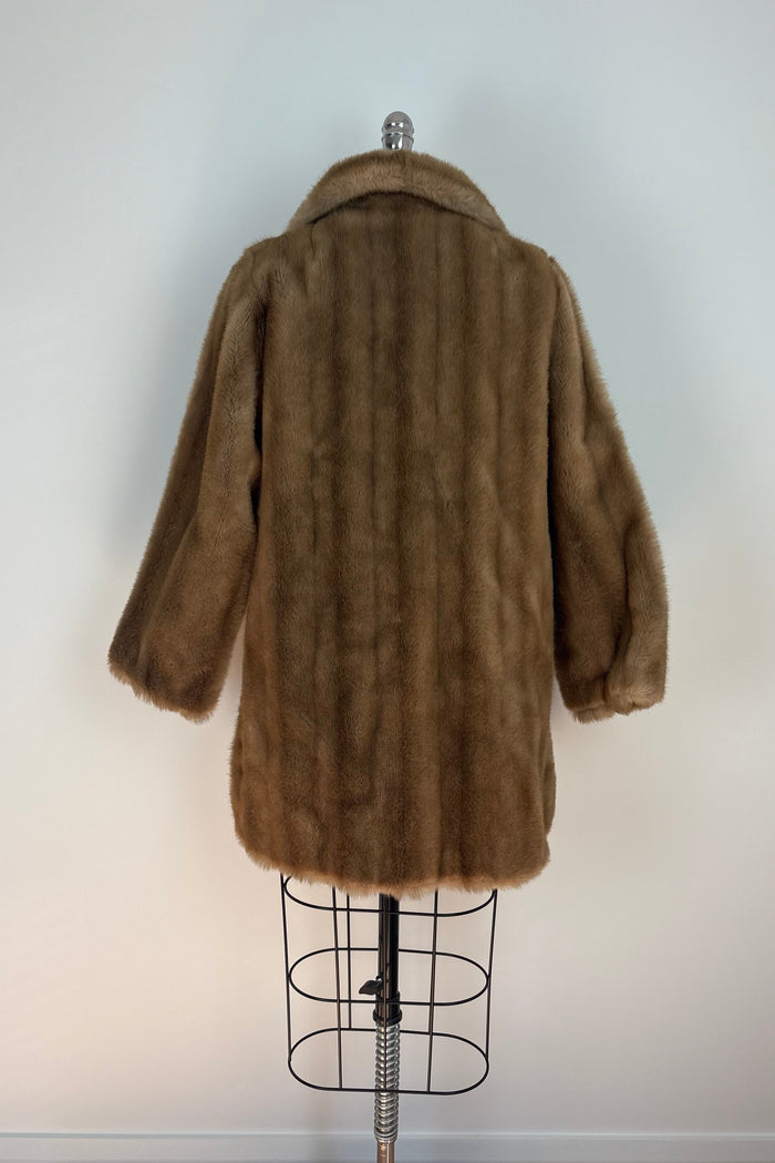 Tissavel French Faux Fur Coat