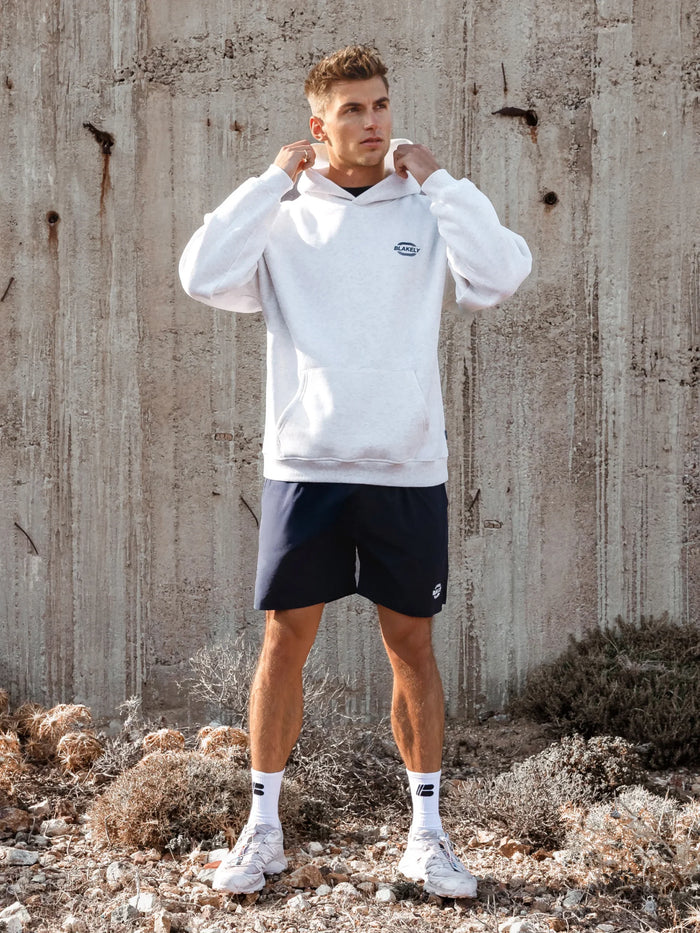 Track Active Hoodie - Marl White