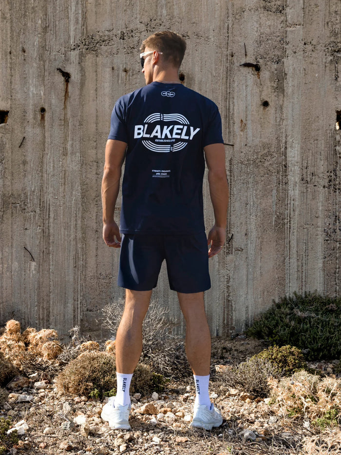 Track Active Shorts - True Navy