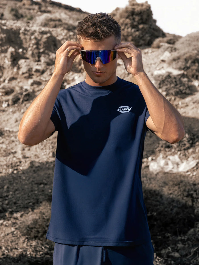 Track Active T-Shirt - True Navy