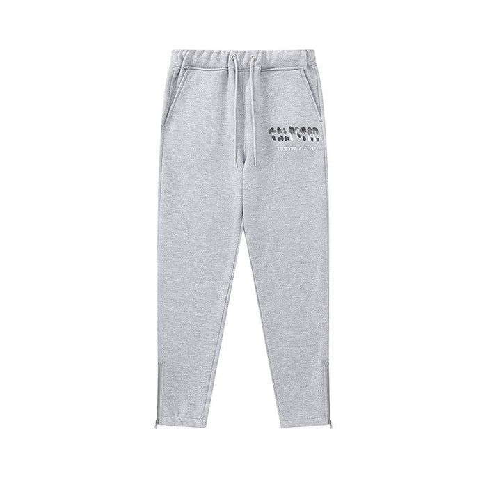 Trapstar Chenille Camo Decoded Hooded Anniversary Tracksuit Grey