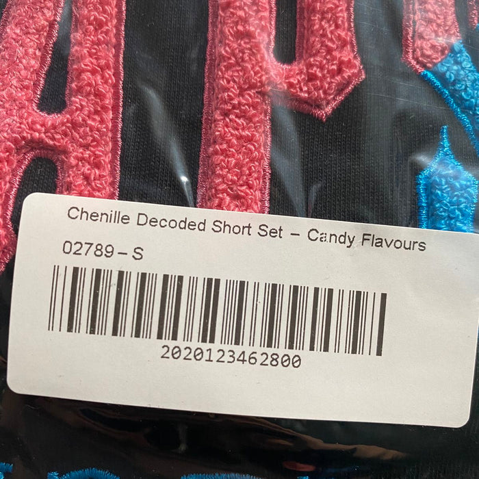 Trapstar Chenille Decoded Short Set Candy Flavours