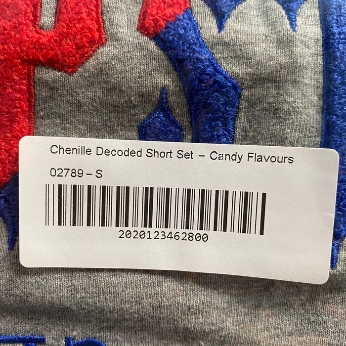 Trapstar Chenille Decoded Short Set Candy Flavours