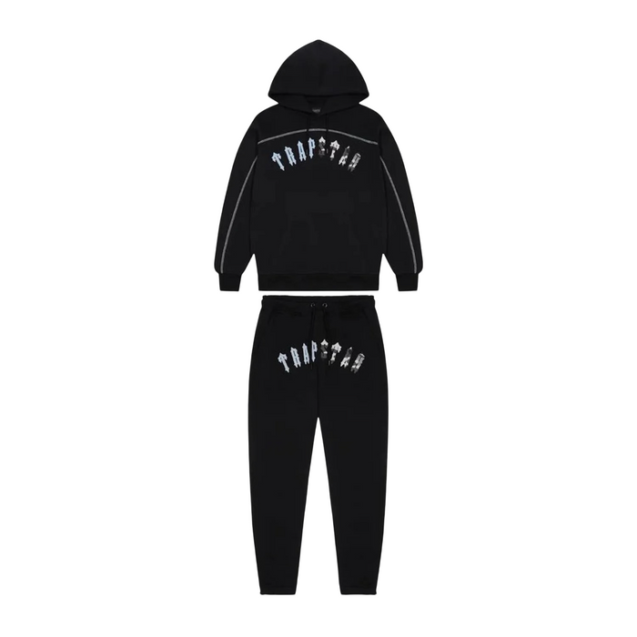 Trapstar Irongate Arch Camo Tracksuit Black/Blue