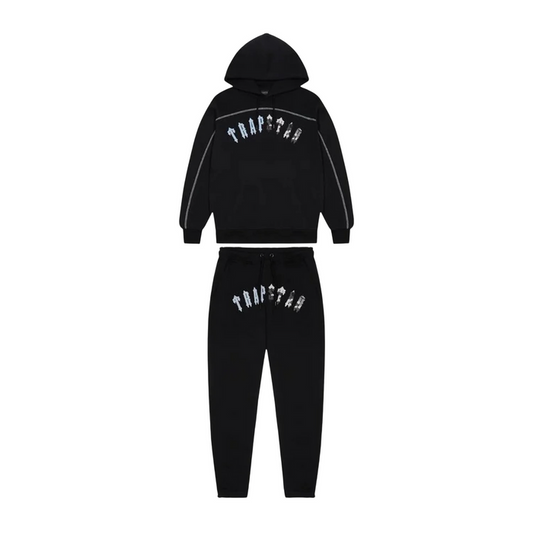 Trapstar Irongate Arch Camo Tracksuit Black/Blue