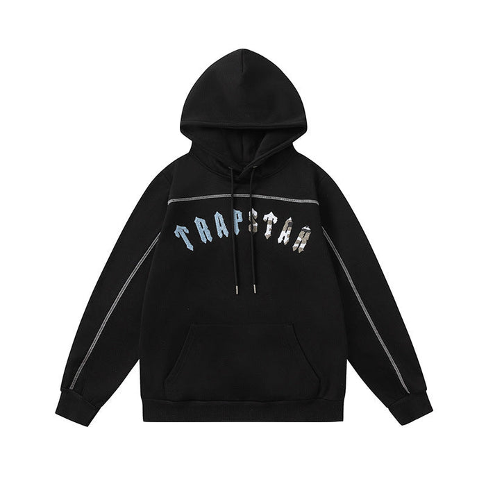 Trapstar Irongate Arch Camo Tracksuit Black/Blue
