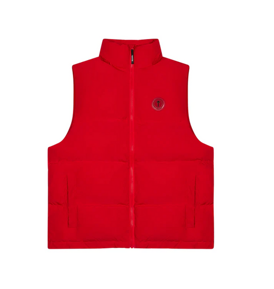 Trapstar Irongate T Badge Gilet Red