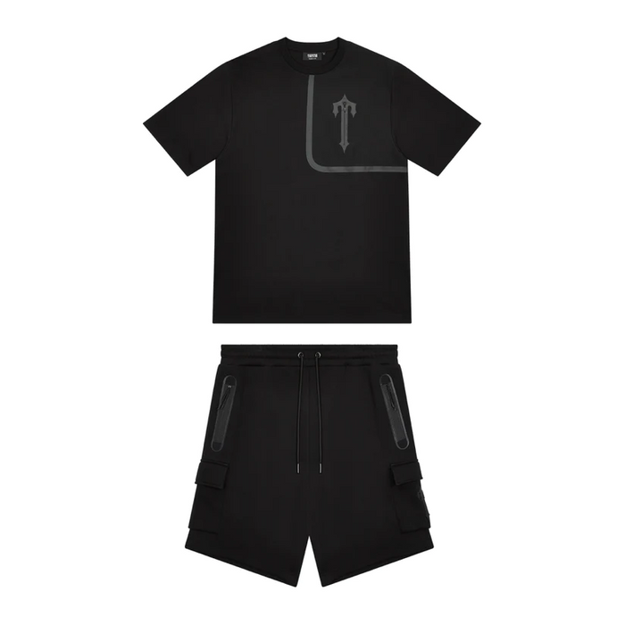 Trapstar Irongate T Tech Zip/T-Shirt Black